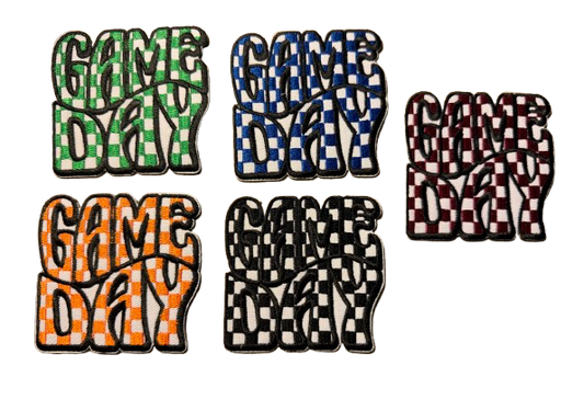 Checkered Game Day Patch