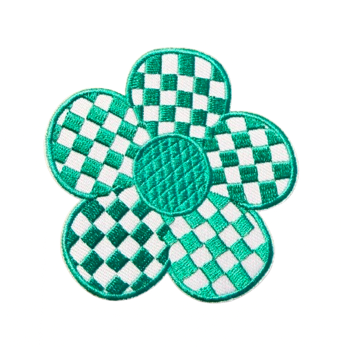Checkered Daisy Patches