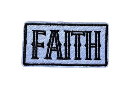 Faith Rectangle Patch 7y