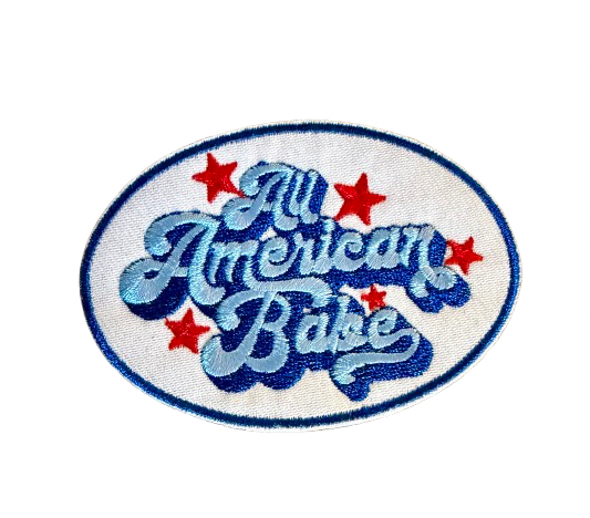 All American Babe Patch Oval