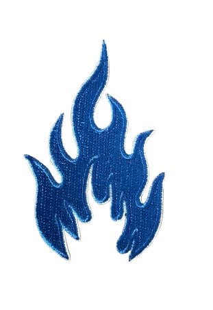 Blue Flame Patch 10o