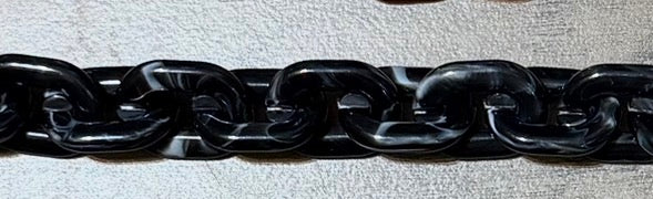 Marble Large Oval Link Chain