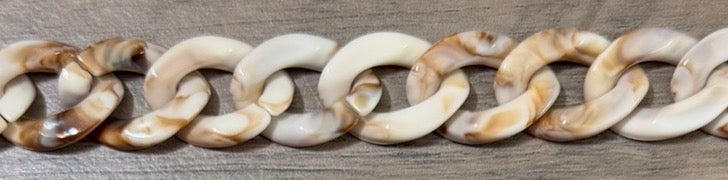 Marbled Medium Link chain