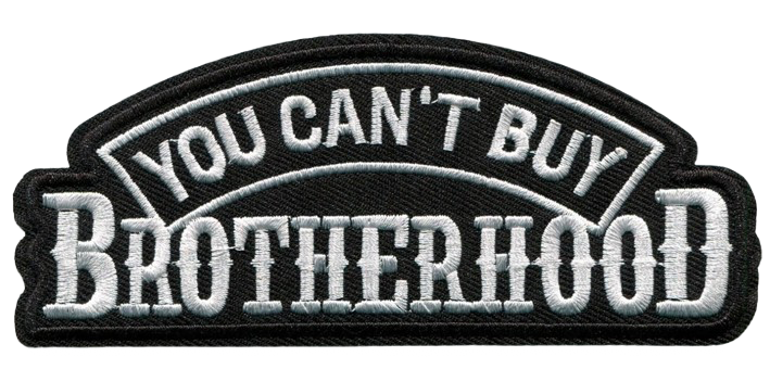 You Can’t But Brotherhood Grey Patch