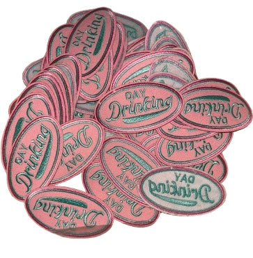 Day Drinking Oval Patch