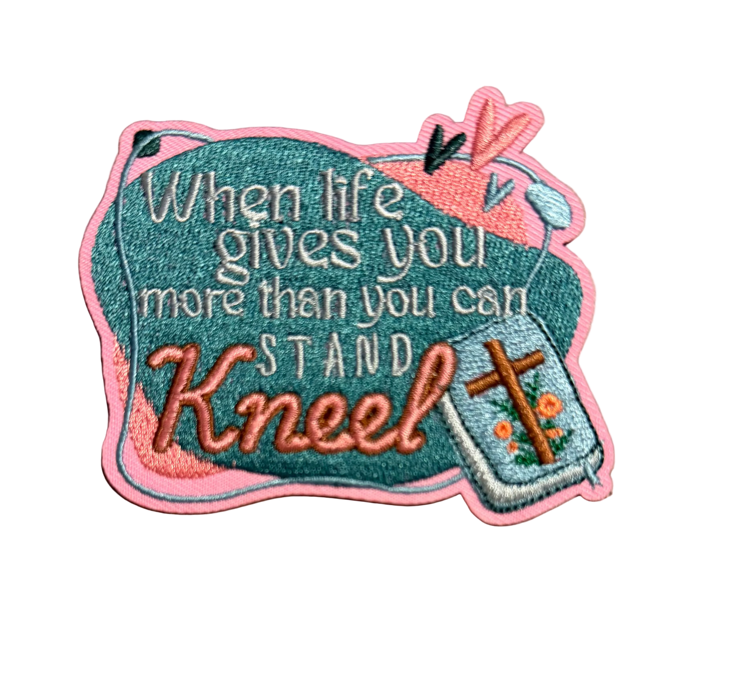 When Life Gives You More Than You Can Stand, Kneel Patch 3j