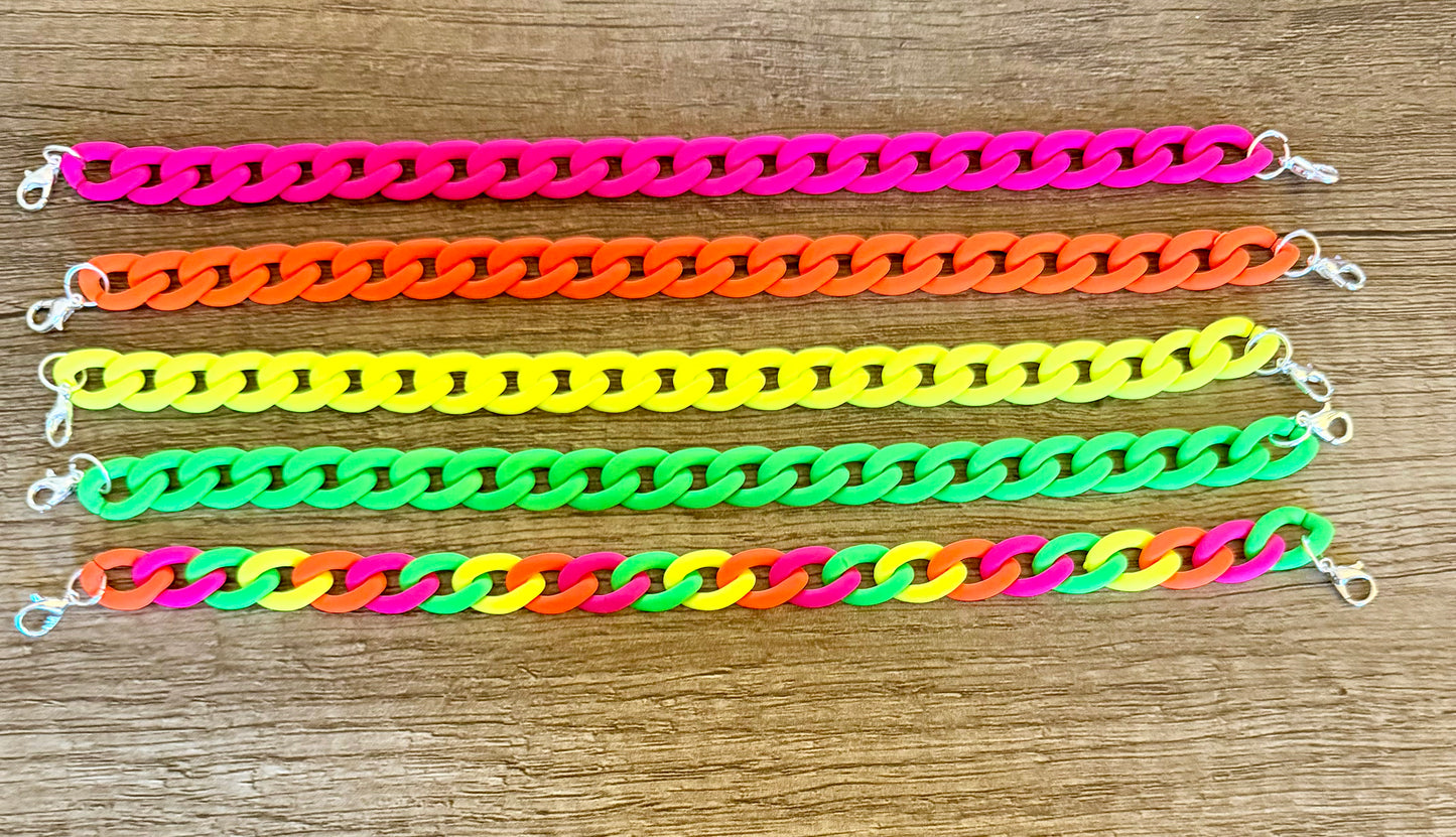 Neon Small Link Chain
