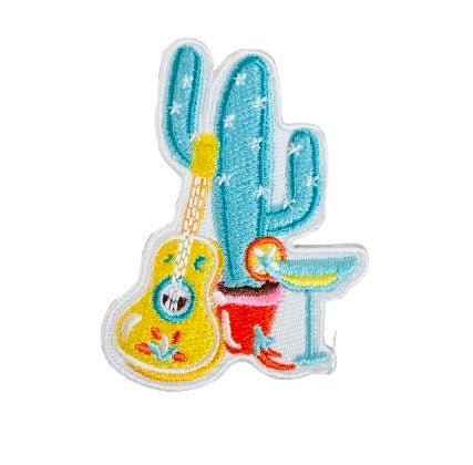 Cactus Guitar and Margarita Patch