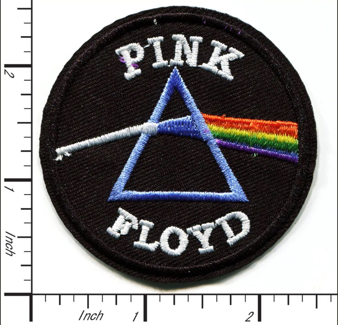 Pink Floyd Embroidered Iron On Patch