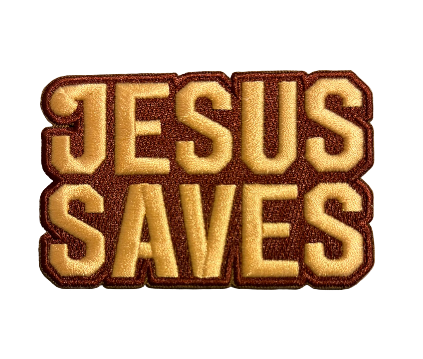 Jesus Saves Patch 3p