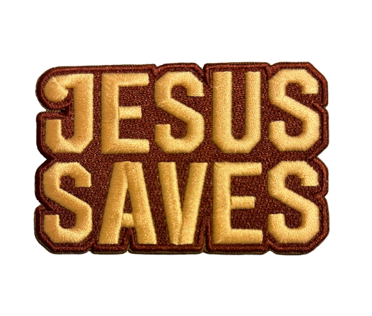 Jesus Saves Patch 3p