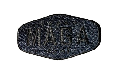 Black MAGA Patch