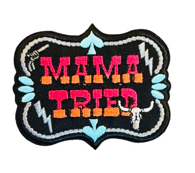 Mama Tried Black Patch