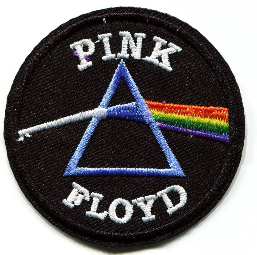 Pink Floyd Embroidered Iron On Patch