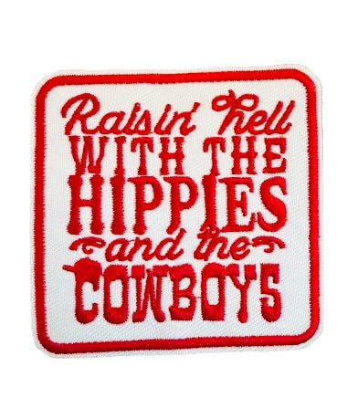 Raisin Hell With The Hippies and Cowboys Red
