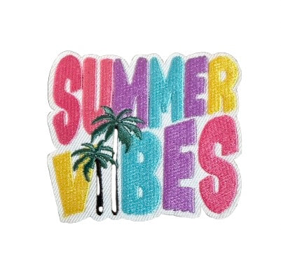 Summer Vibes Palm Tree Patch