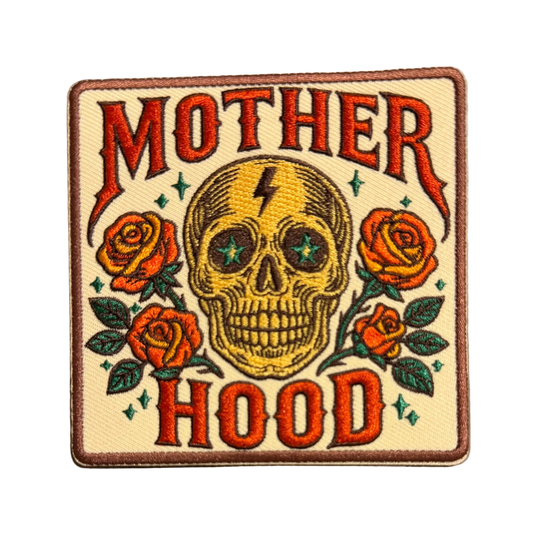 Motherhood Skull Patch 3o