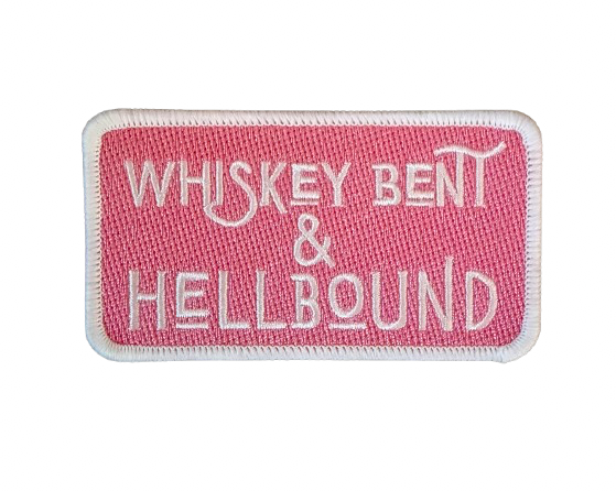 Whiskey Bent & Hellbound Pink Patch