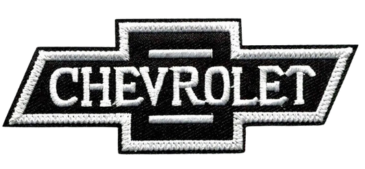 CHEVROLET Bow Tie Logo Patch Iron On Ready Chevy Brand New - Truck Mechanic Hat Filler Cap