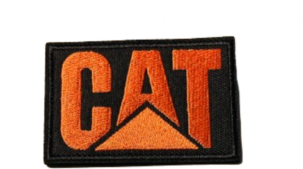 CAT Iron on Patch - Pick Your Color