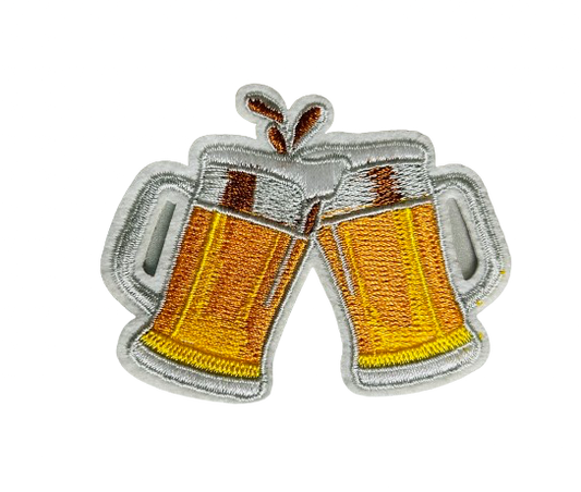 Beer Mug Iron on Patch Filler Patch