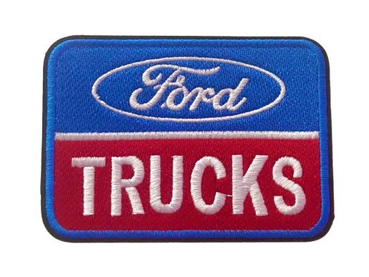 FORD TRUCKS Patch Iron On Ready Brand New  Embroidered - Racing Hunting Off-road Pickup