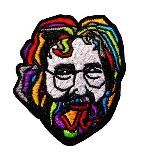 Jerry Garcia Patch Iron On Ready Brand New Grateful Dead Colored Amazing Quality!