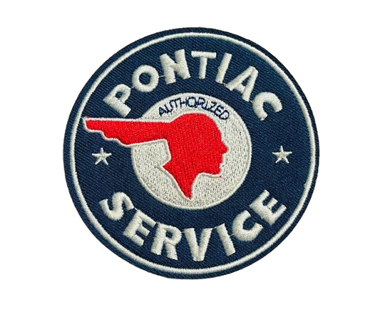 PONTIAC SERVICE Patch Iron On Ready 3” Brand New