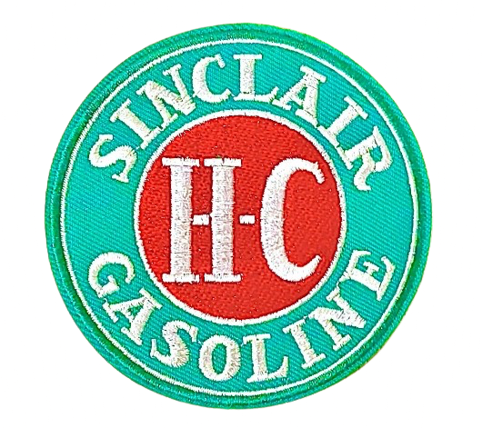 SINCLAIR Gas Iron On Patch Dinosaur Logo Iron On Ready Brand New