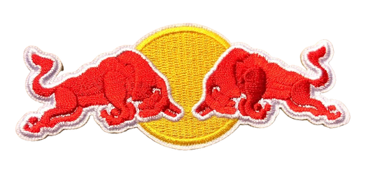 REDBULL Patch Iron On Ready 3.5” Brand New Red Bull Patch