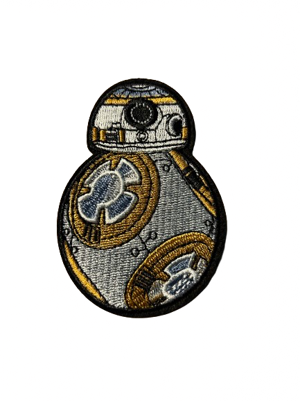 Star Wars Iron On Patches - Your Choice - May The FOrce Be With You, BB8, Mandalorian