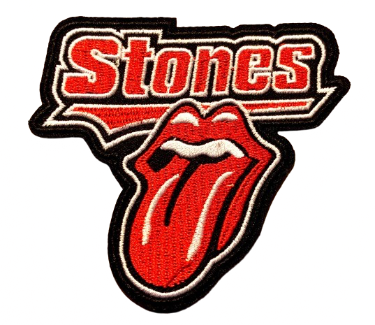 Rolling Stones Patch Iron Tongue On Ready Brand New