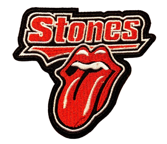 Rolling Stones Patch Iron Tongue On Ready Brand New