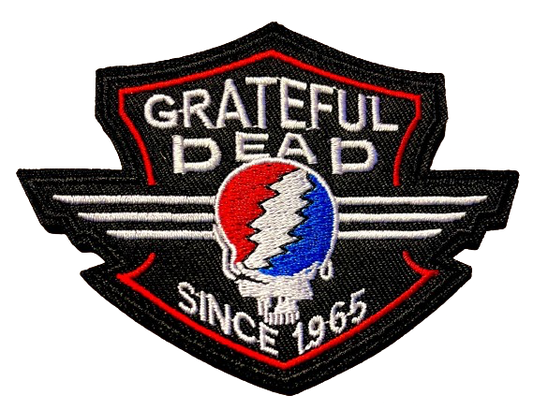 GRATEFUL DEAD Wings Since 1965 Patch Iron On Ready Brand New