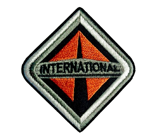 INTERNATIONAL Trucks Patch Iron On Ready Brand New Embroidered Diesel Semi Truck