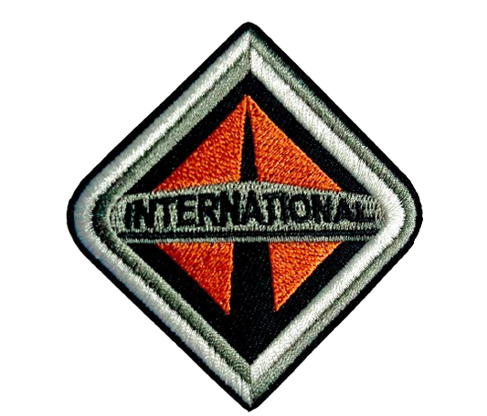 INTERNATIONAL Trucks Patch Iron On Ready Brand New Embroidered Diesel Semi Truck