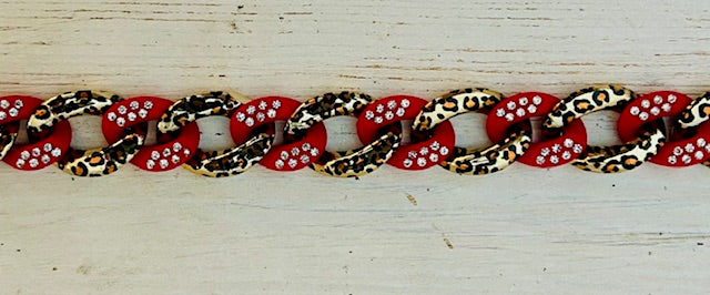 Checkered, Leopard and Bling Chains