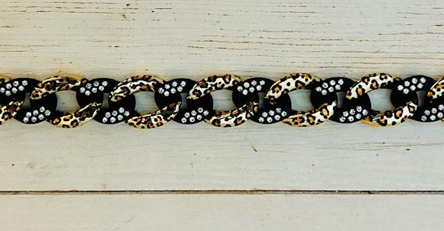 Checkered, Leopard and Bling Chains