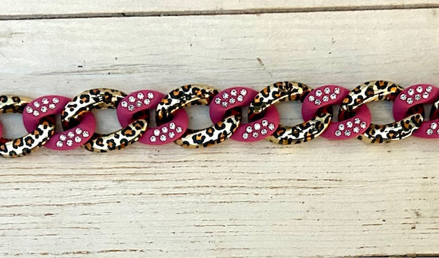 Checkered, Leopard and Bling Chains