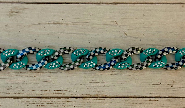 Checkered, Leopard and Bling Chains
