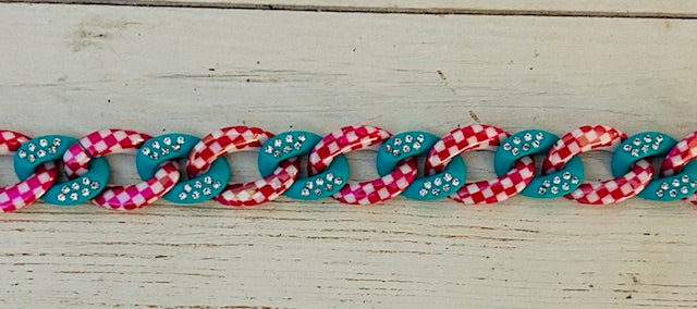 Checkered, Leopard and Bling Chains