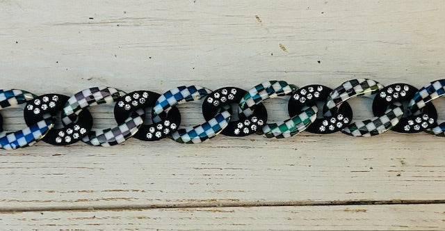 Checkered, Leopard and Bling Chains