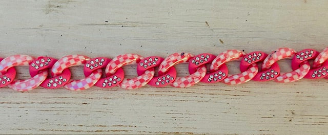 Checkered, Leopard and Bling Chains