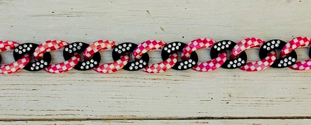 Checkered, Leopard and Bling Chains