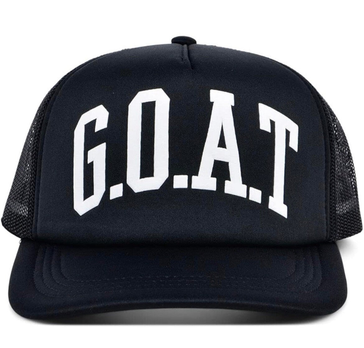 GOAT Trucker Hat Greatest of All Time Cap Foam Mesh Cap Funny You PICK COLOR Novelty Pimp Old School #1 Winner Champion Best Ever Win og