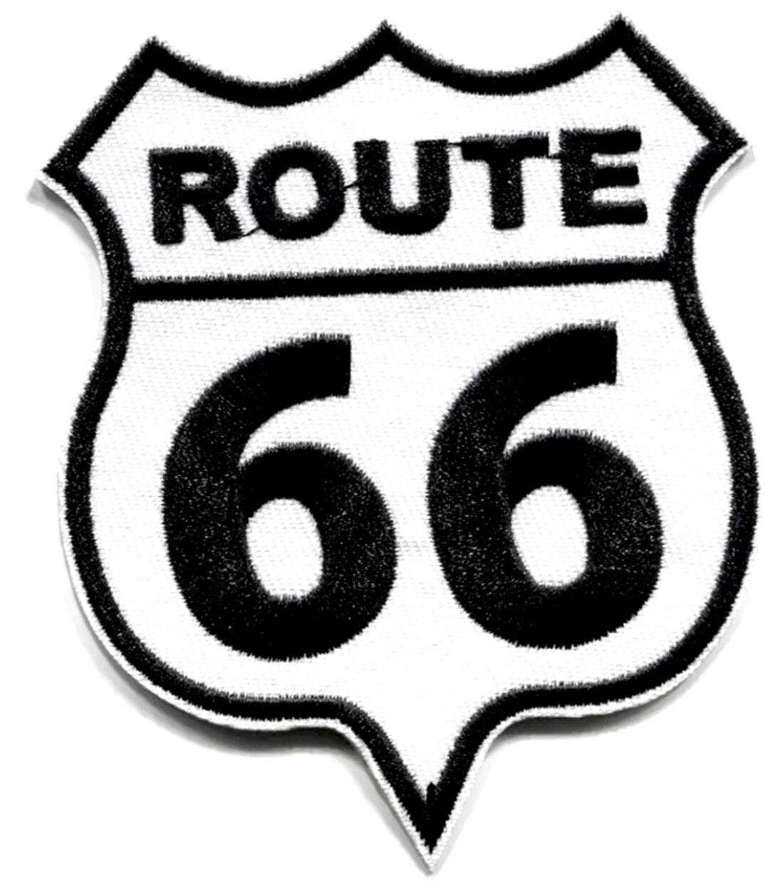 ROUTE 66 Patch Iron On Patch Ready Travel Camping Embroidered Brand New Amzing Quality Sign Logo Highway Interstate