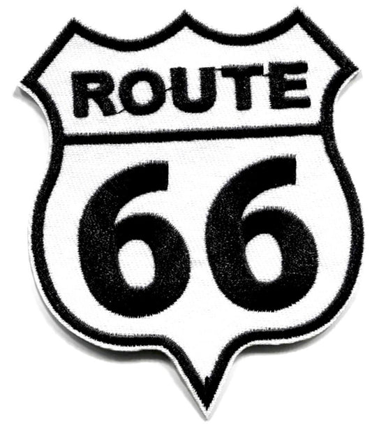 ROUTE 66 Patch Iron On Patch Ready Travel Camping Embroidered Brand New Amzing Quality Sign Logo Highway Interstate