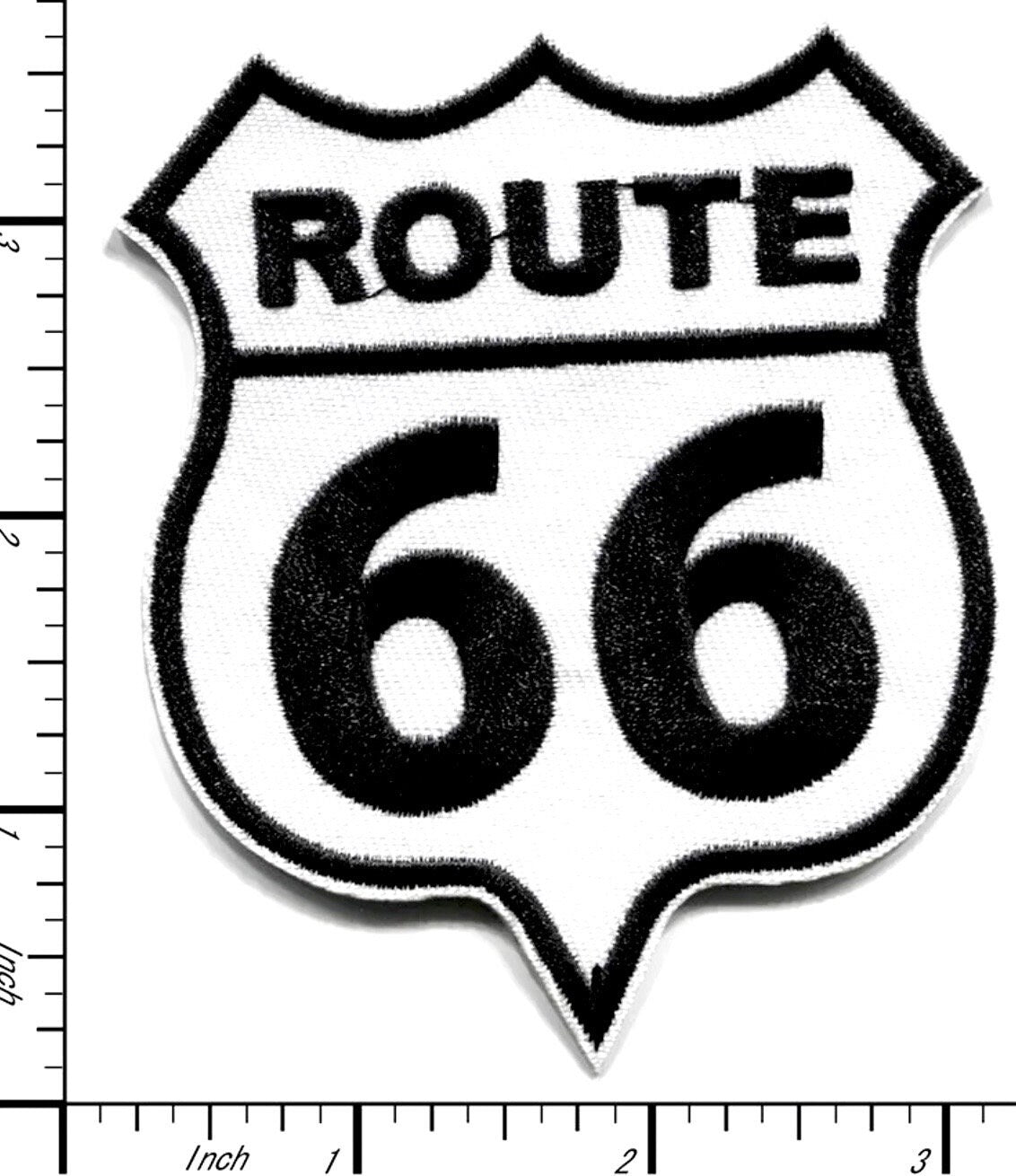 ROUTE 66 Patch Iron On Patch Ready Travel Camping Embroidered Brand New Amzing Quality Sign Logo Highway Interstate