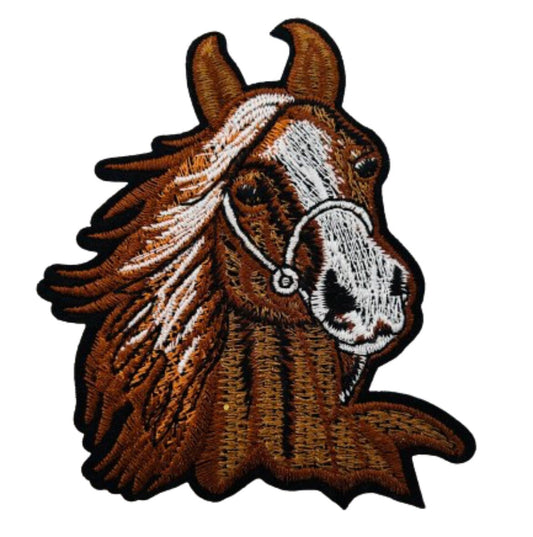 Horse Patch Iron On Ready Cowboy Western Embroidered Patch Farm Southern