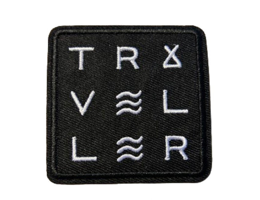 Traveler Patch Iron On Ready Patch Embroidered Filler Patch Hat Bar Patch Outdoor Adventure Camping Wilderness